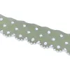 White lace trim decorative fabric, DIY hand-stitched accessories, suitable for home clothing decoration Item Picture